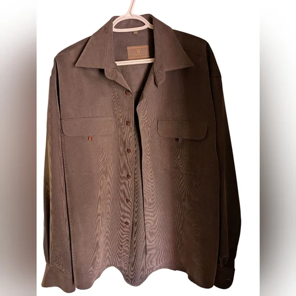 Grey Button-Up Shirt - Picture 2 of 6